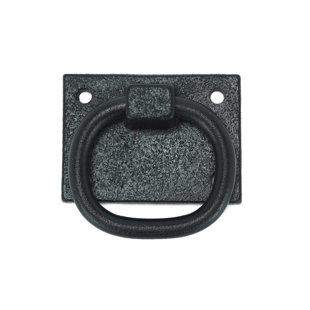 PERFECT SHUTTERS, INC. Shutter Pull Ring with Plate