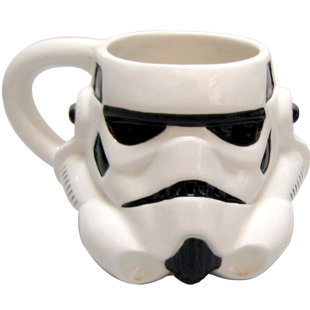VANDOR LLC Star Wars Stormtrooper Sculpted Coffee Mug