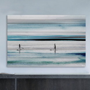 BEACHCREST HOME™ " Beach Paddling " by Parvez Taj