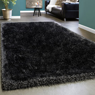ETTA AVENUE Boykin Solid Colour Shag Area Rug