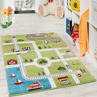 MACK + MILO Pariaman Green Rug