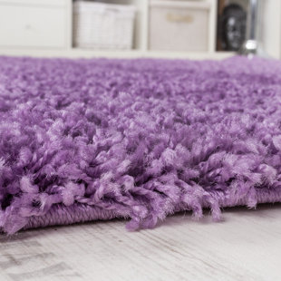 WADE LOGAN Paylag Solid Colour Shag Area Rug
