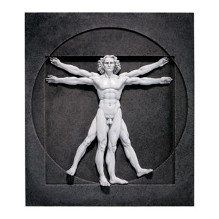 DESIGN TOSCANO Vitruvian Man Wall Sculpture