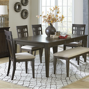 GRACIE OAKS Hagood Cotton Slat Back Side Chair (Set of 2)