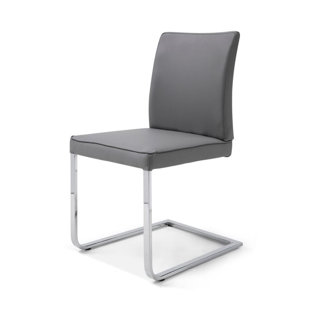 WHITELINE IMPORTS Solid Back Side Chair (Set of 2)