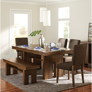 UNION RUSTIC Huntley 6 - Piece Extendable Dining Set