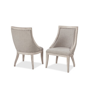 PANAMA JACK HOME COLLECTION Graphite Upholstered Dining Chair (Set of 2)