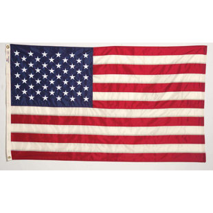 U.S. FLAG STORE Old Glory Nylon 36 x 60 in. House Flag