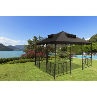 PACIFIC CURRENTS Veranda 12 Ft. W x 12 Ft. D Steel Patio Gazebo