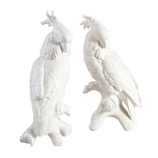 CHELSEA HOUSE 2 Piece Cockatoos Figurine Set