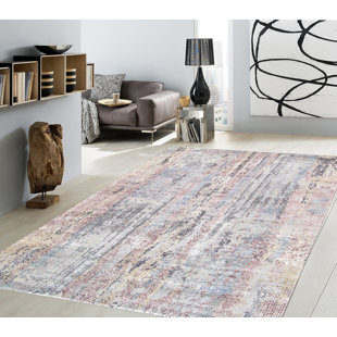 PASARGAD Gemstone Hand Knotted Abstract Rug