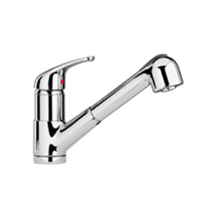 Piralla Creta Pull Out Kitchen Faucet
