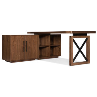 HOOKER FURNITURE Elon L-Shaped Executive Desk Base