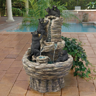 MILLWOOD PINES Rocky Mountain Splash Black Bears Fountain