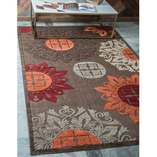 CHARLTON HOME® Dalbury Floral Rug