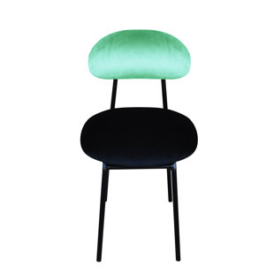 HAPPY BAROK Plum Upholstered Made to Order Slipper Chair