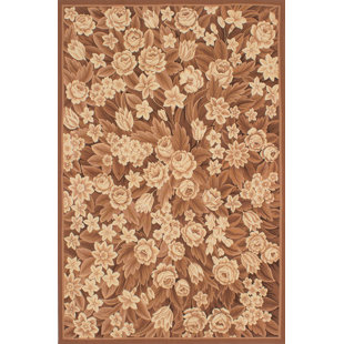 ISABELLINE Maulik One-of-a-Kind 6' X 9' New Age Wool Area Rug in Beige/Brown