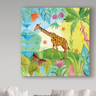 INDIGO SAFARI Canvas Art