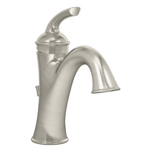 SYMMONS Elm Single-Hole Bathroom Faucet with Drain Assembly