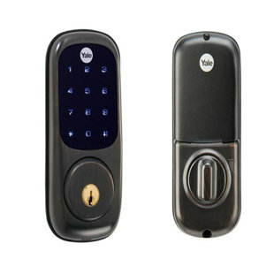 YALE HOME Yale Real Living Touchscreen Stand Alone Deadbolt