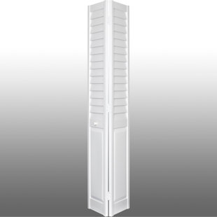 HOME FASHION TECHNOLOGIES 80'' Hollow Louvered Bi-Fold Door