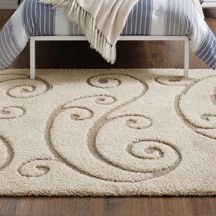 Modway Sprout Scrolling Vine Shag Area Rug