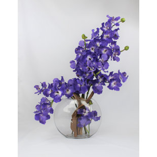 ROSECLIFF HEIGHTS Driftwood Orchid Arrangement in Vase