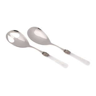 RIVADOSSI SANDRO 2-tlg. Salatbesteck-Set Penelope (Set besteht aus 2)