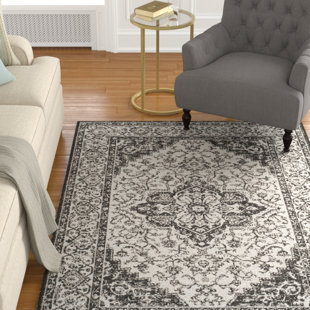 BUNGALOW ROSE Donivin Light Gray Indoor/Outdoor Rug