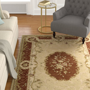 ASTORIA GRAND Axella Hand-Tufted Wool Gold Area Rug