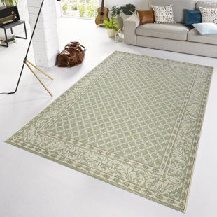 NORTHRUGS Botany Flatweave Green Rug