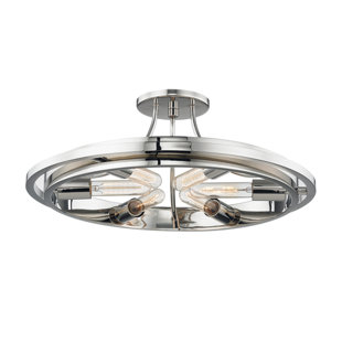 LONGSHORE TIDES Luellen Semi Flush Mount