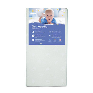 BABY TIME INTERNATIONAL, INC. Big Oshi No 2 Stage Waterproof Standard Crib/Toddler Rectangular Mattress