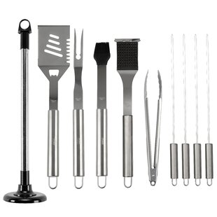 CHEER COLLECTION Stainless Steel Grilling Tool Set