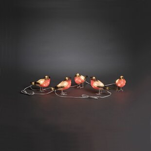 KONSTSMIDE Baby Bullfinches Lighted Display (Set of 5)