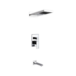 MORENOBATH Aqua Piazza Complete Shower System with Rough in-Valve