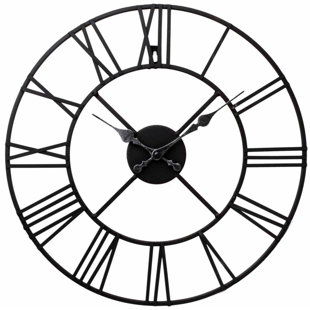 BOROUGH WHARF Mayer Metal Wall Clock