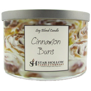 STAR HOLLOW CANDLE COMPANY Cinnamon Bun Scented Jar Candle