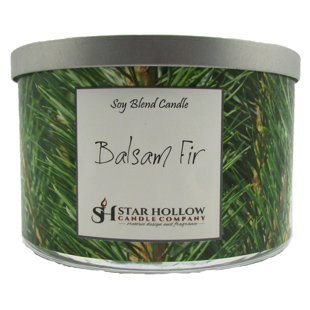 STAR HOLLOW CANDLE COMPANY Balsam Balsam Fir Scented Jar Candle