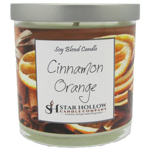 STAR HOLLOW CANDLE COMPANY Cinnamon Orange Scented Jar Candle