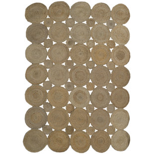 BAKERO Detroit Solid Colour Hand Woven Flatweave Area Rug