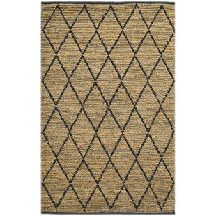 BAKERO Sacramento Argyle Hand Woven Flatweave Area Rug