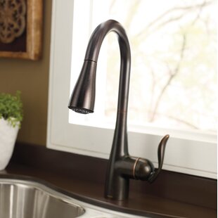 Moen Arbor One Handle Pulldown Kitchen Faucet Featuring Power Boost and Reflex