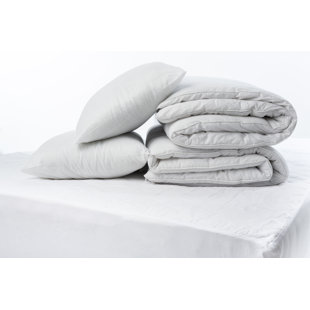 SYMPLE STUFF Student Bedding Pack 10.5 Tog Duvet 2 Pillows Mattress Protector