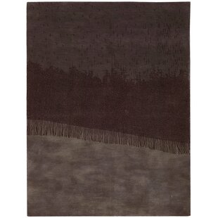 CALVIN KLEIN Luster Wash Dark Brown Area Rug