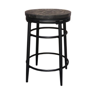 WILLISTON FORGE Henrik Unfinished Swivel 26'' Counter Stool