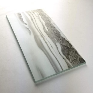 ABOLOS French Country Style Wood Look 4" x 8" Glass Subway Tile