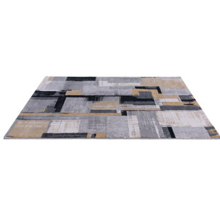 WILLISTON FORGE Harpersville Hand-Tufted Grey Rug