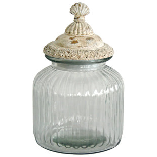 LILY MANOR Glass Jar