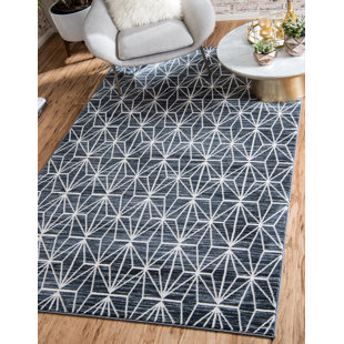 JILL ZARIN Uptown Navy Blue Rug
